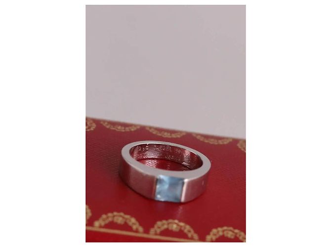 Cartier Anillo Tank plateado Plata - vista 5