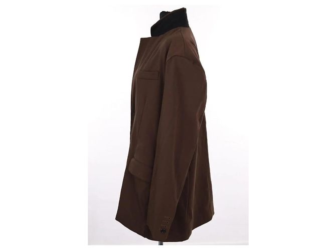 Autre Marque Blazer marrón Castaño - vista 3
