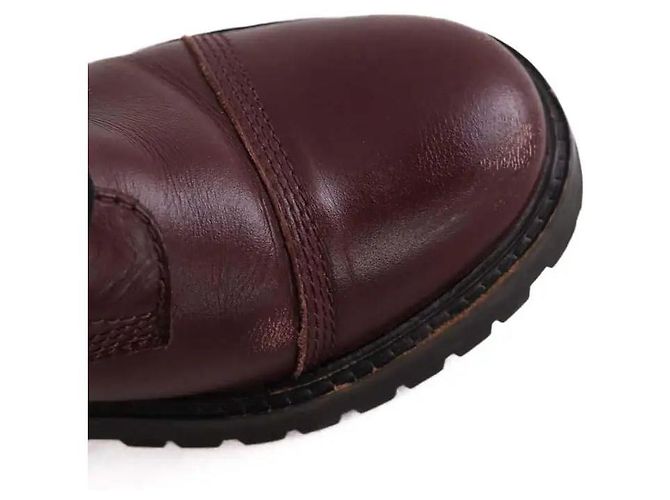 Zadig & Voltaire Bordeaux Biker-Stiefel - Ansicht 6