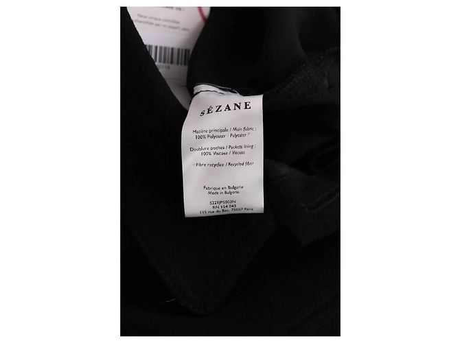 Mono de algodón negro SéZane - vista 6