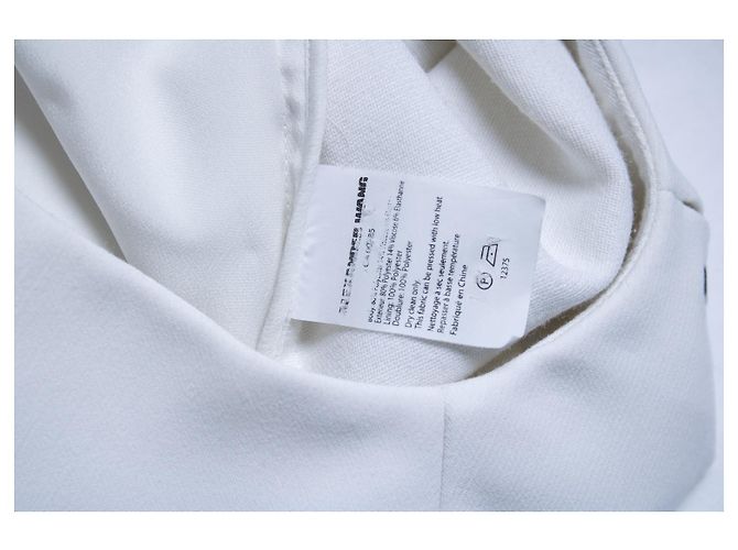 Alexander Wang, top branco sem mangas com ilhoses - vista 7