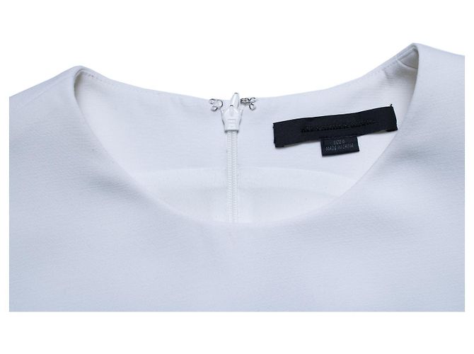 Alexander Wang, top branco sem mangas com ilhoses - vista 8