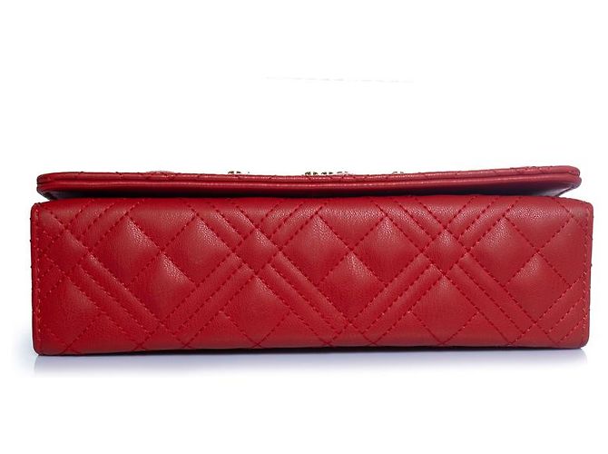 Love Moschino, borsa a tracolla trapuntata rossa Rosso - vista 3