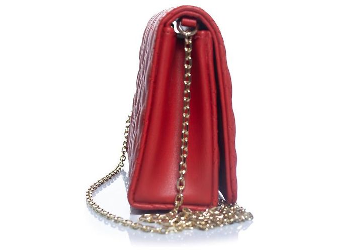Love Moschino, borsa a tracolla trapuntata rossa Rosso - vista 4
