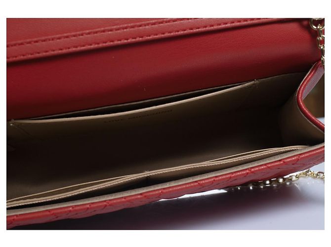 Love Moschino, borsa a tracolla trapuntata rossa Rosso - vista 7