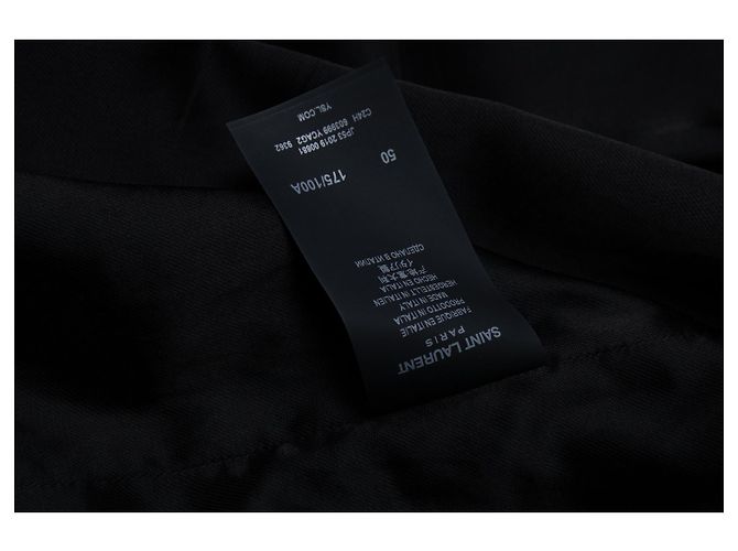 Saint Laurent, chaqueta de caza de ante beige con 4 bolsillos - vista 5