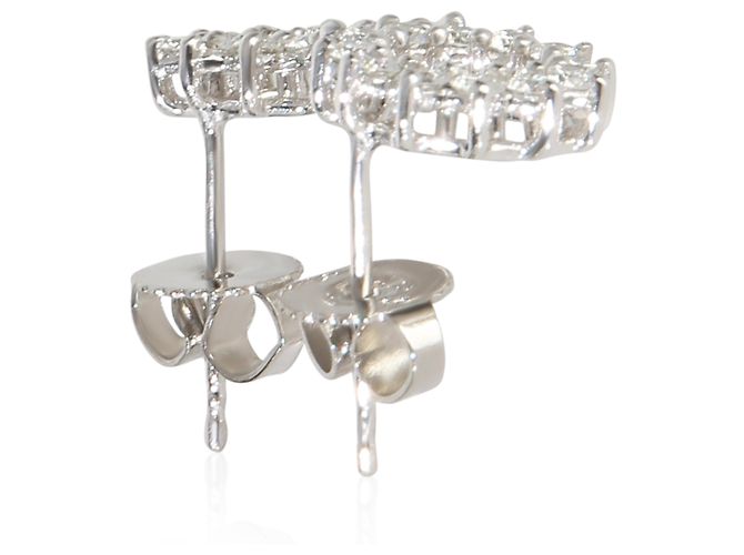 Orecchini Tiffany & Co. in platino e diamanti Open Circle - vista 3