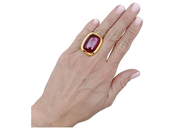 Anello Pomellato, "Cardinale", oro giallo, tormalina. - vista 5