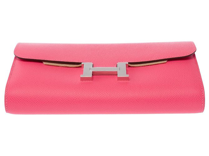 Hermès Borsa HERMES Constance in Pelle Rosa - 103527 - vista 10