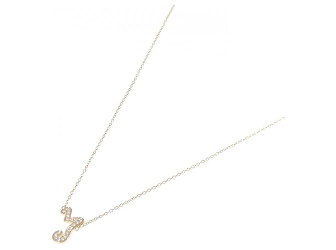Autre Marque Collana di diamanti in oro rosa Au750 e oro giallo Au750 - vista 2