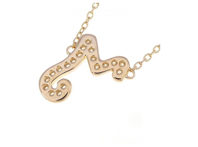 Autre Marque Collana di diamanti in oro rosa Au750 e oro giallo Au750 - vista 4
