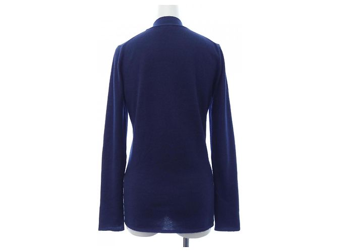 Hermès Cárdigan de cachemira Hermes Azul Azul marino - vista 2