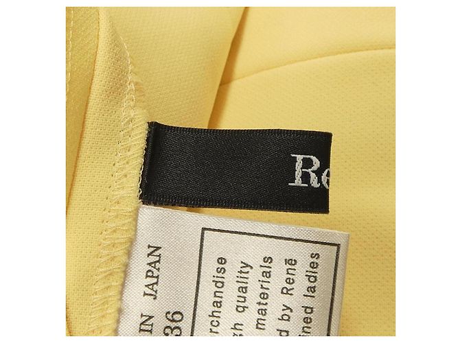 Autre Marque Pantalones Rene Amarillo - vista 4