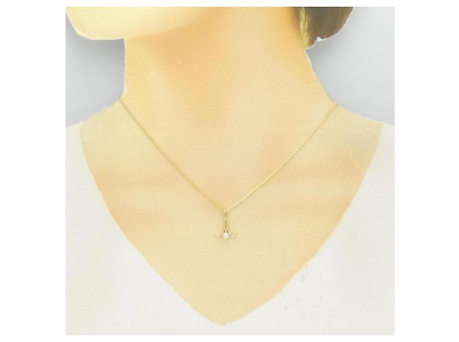 Collana Mikimoto in oro Au750 con perle Akoya D'oro - vista 6