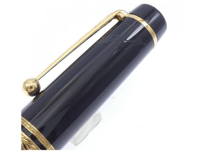 Penna a sfera Montblanc Alexandre Dumas Nero - vista 4