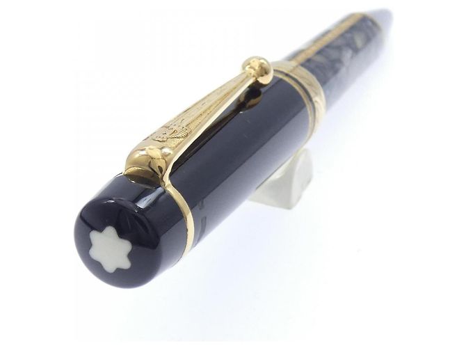 Penna a sfera Montblanc Alexandre Dumas Nero - vista 6
