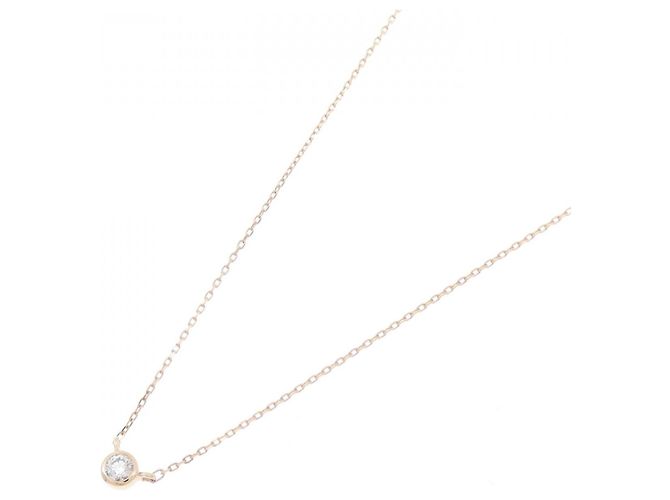 Autre Marque Collana in oro rosa Au750 e diamanti - vista 2