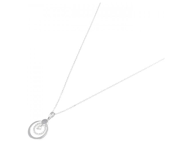 Autre Marque Collana con Diamanti Au750 Argento - vista 2