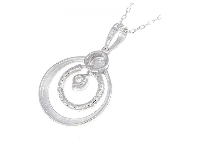 Autre Marque Collana con Diamanti Au750 Argento - vista 4