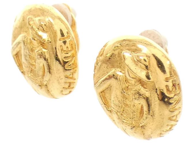 Timeless Orecchini a clip vintage di Chanel D'oro - vista 2
