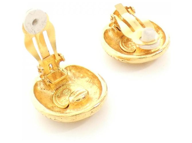 Timeless Orecchini a clip vintage di Chanel D'oro - vista 8