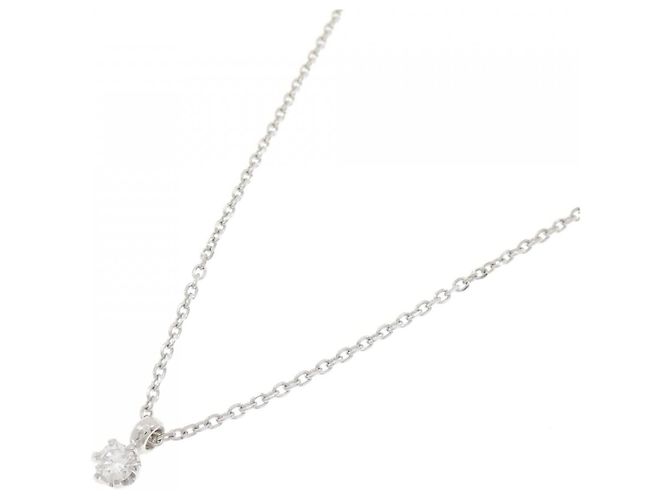 Autre Marque Collana in platino e diamanti Argento - vista 2