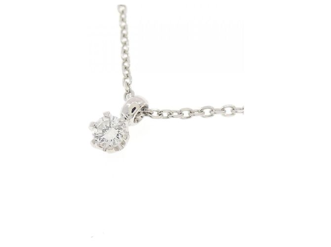 Autre Marque Collana in platino e diamanti Argento - vista 3