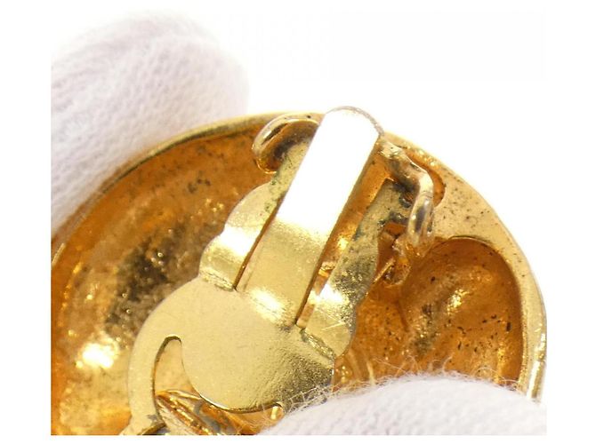Timeless Chanel Vintage Ohrringe Golden - Ansicht 3