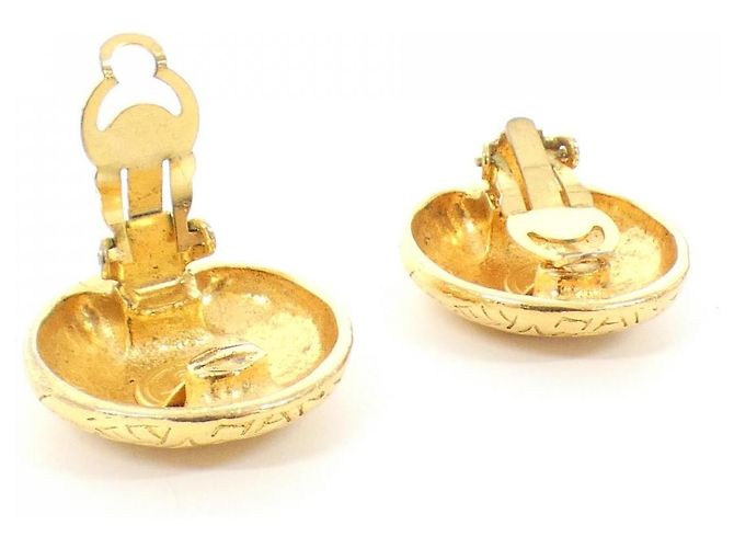 Timeless Chanel Vintage Ohrringe Golden - Ansicht 8