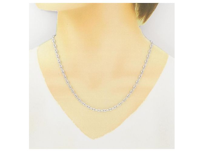 Autre Marque Collana in oro bianco 750 Argento - vista 5