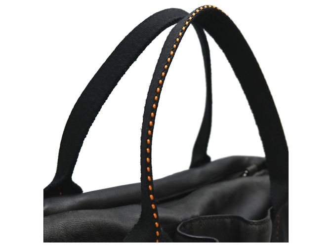 Hermès Hermes Caravan Horizontal Damenhandtasche Schwarz - Ansicht 5