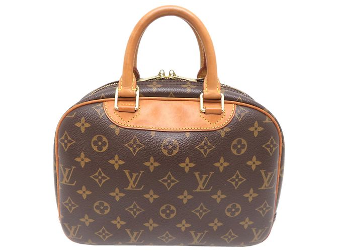 Borsa Louis Vuitton Trouville da donna Marrone - vista 2