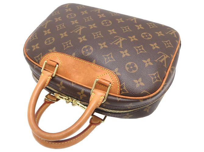 Borsa Louis Vuitton Trouville da donna Marrone - vista 4
