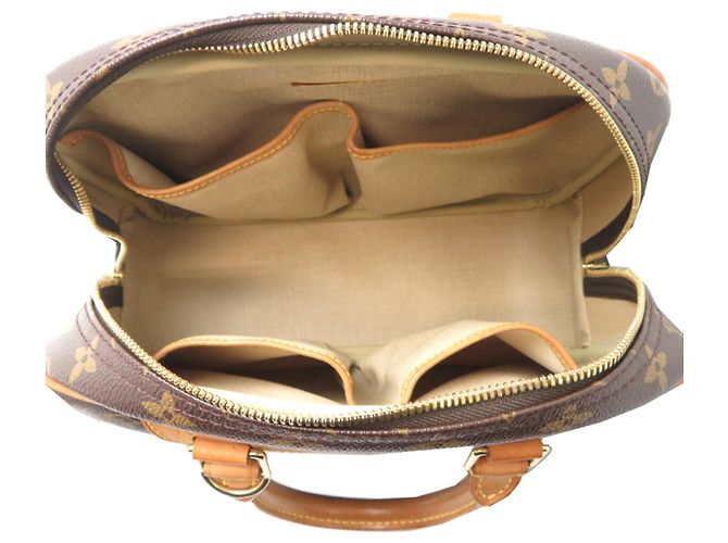 Borsa Louis Vuitton Trouville da donna Marrone - vista 6