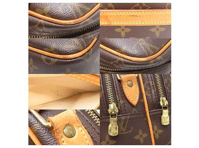 Borsa a Spalla Louis Vuitton Reporter PM Marrone - vista 10