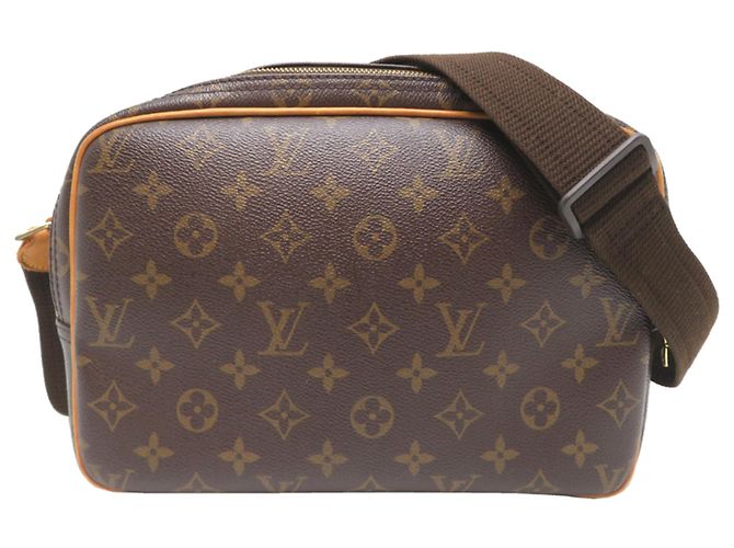 Borsa a Spalla Louis Vuitton Reporter PM Marrone - vista 2
