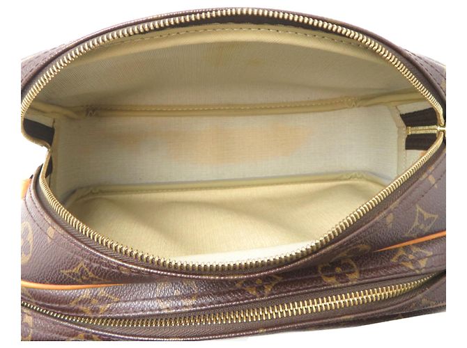 Borsa a Spalla Louis Vuitton Reporter PM Marrone - vista 6