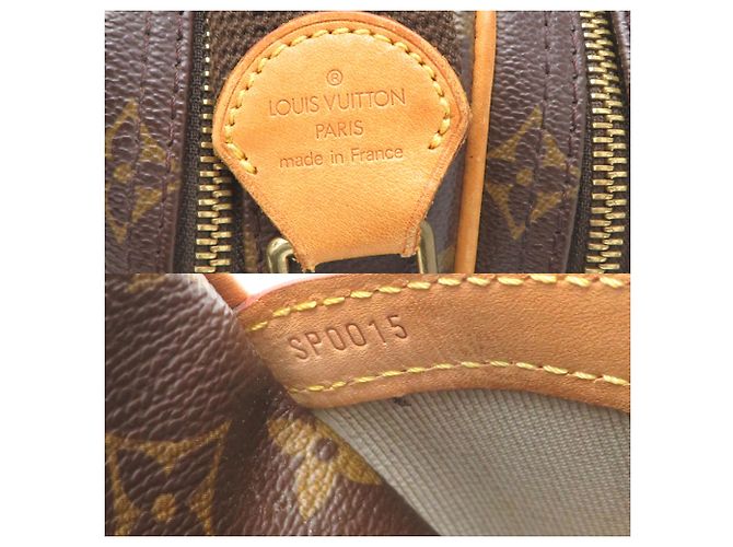 Borsa a Spalla Louis Vuitton Reporter PM Marrone - vista 8
