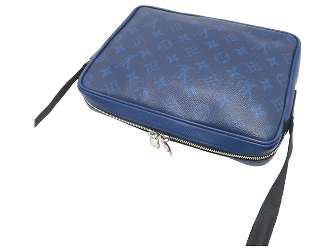 Borsa Messenger Outdoor PM da uomo Louis Vuitton Blu - vista 4