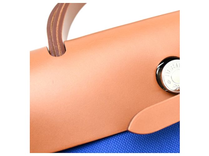 Hermès Borsa Hermes Herbag Zip PM Blu - vista 7