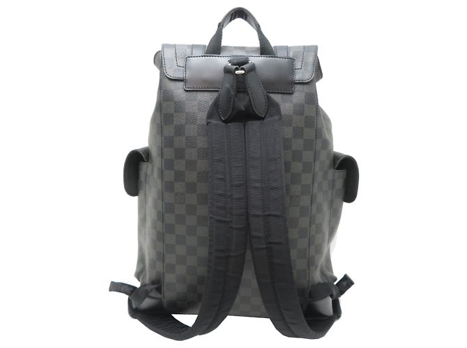 Mochila Louis Vuitton Christopher MM Negro - vista 2