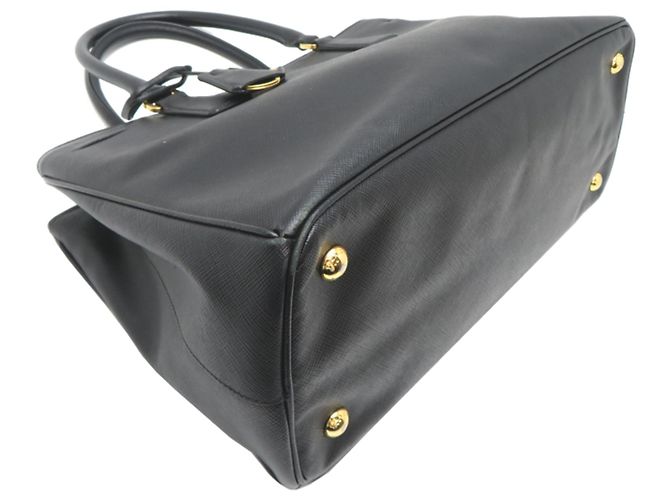 Borsa a mano da donna Prada Galleria BN1874 Nero - vista 3