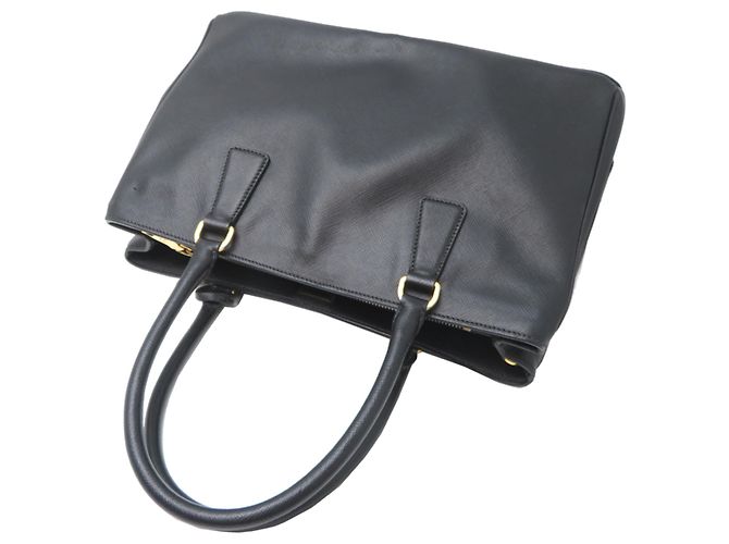 Borsa a mano da donna Prada Galleria BN1874 Nero - vista 4