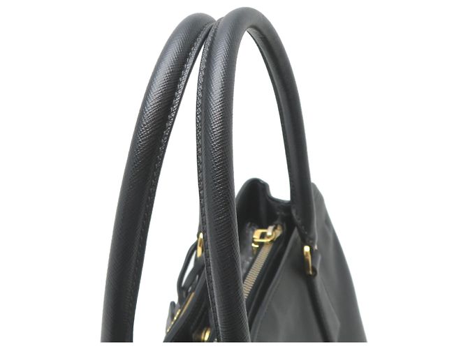Borsa a mano da donna Prada Galleria BN1874 Nero - vista 5