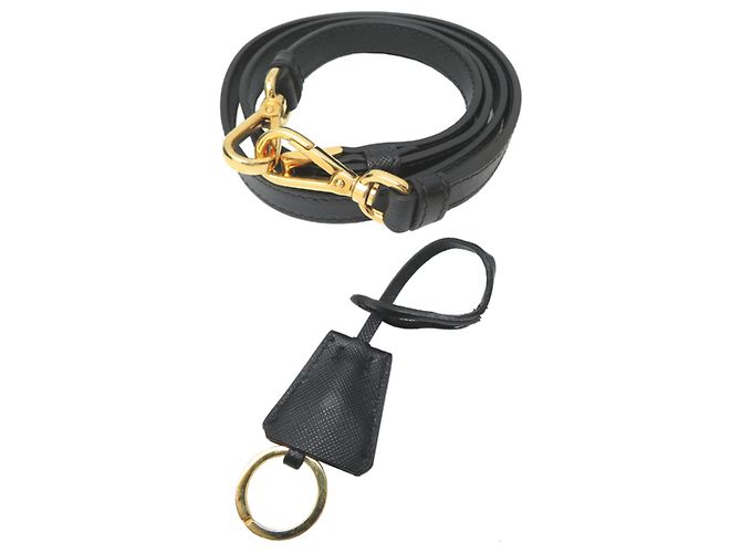 Borsa a mano da donna Prada Galleria BN1874 Nero - vista 9
