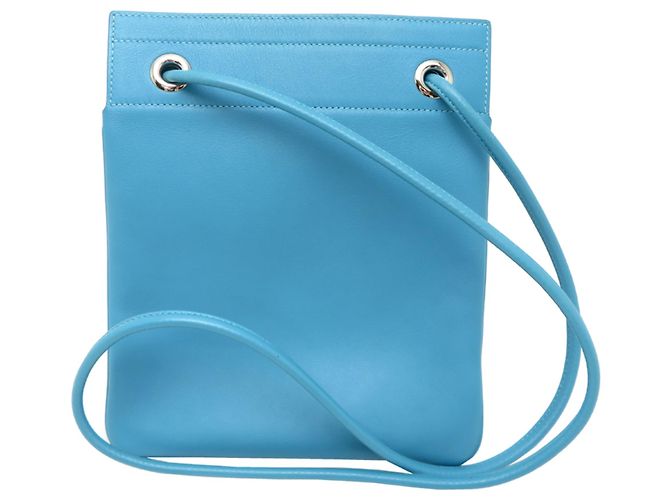 Hermès Bolsa de ombro mini Aline Hermes Azul - vista 2