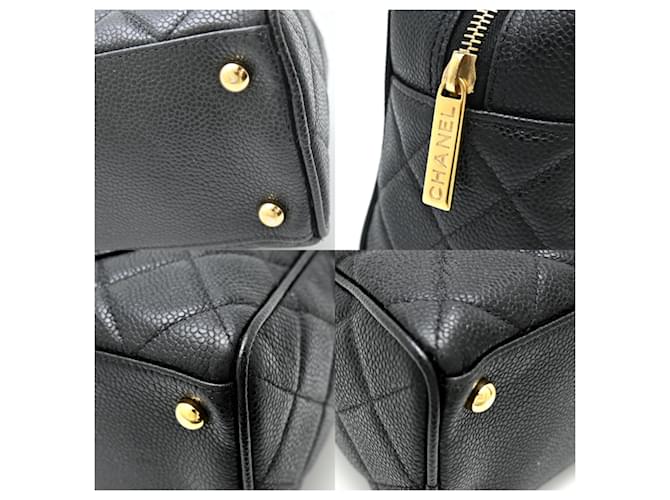Borsa a mano Chanel Coco Mark Mini Boston Nero - vista 7