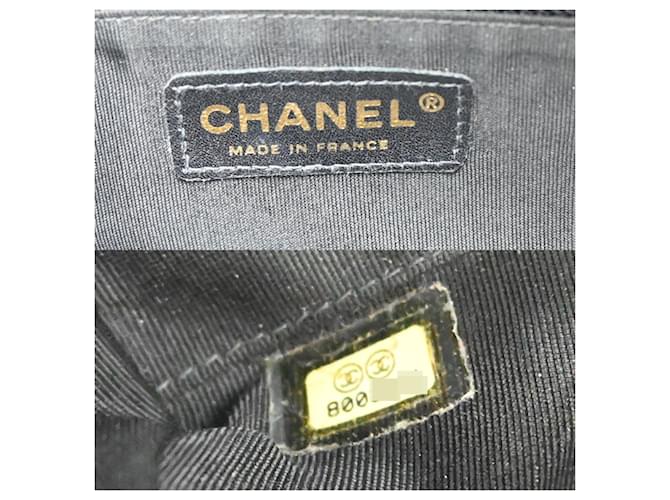 Borsa a mano Chanel Coco Mark Mini Boston Nero - vista 8