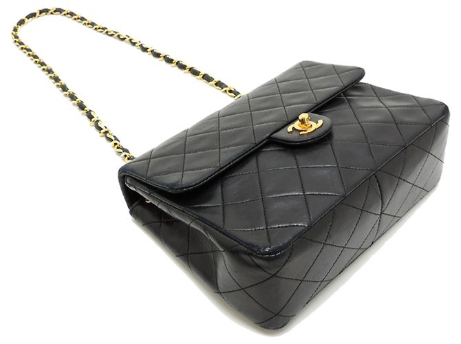 Borsa a tracolla Chanel Matelassé 20 Nero - Ansicht 3