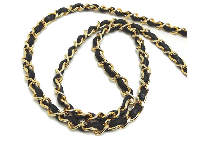 Borsa a tracolla Chanel Matelassé 20 Nero - Ansicht 5